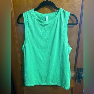 Fabletics Green Tank Top
